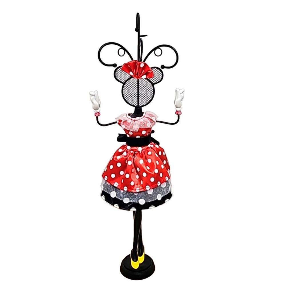 Authentic Disney Shanghai Disney Resort Minnie Mouse Jewelry Hanger 14.5"